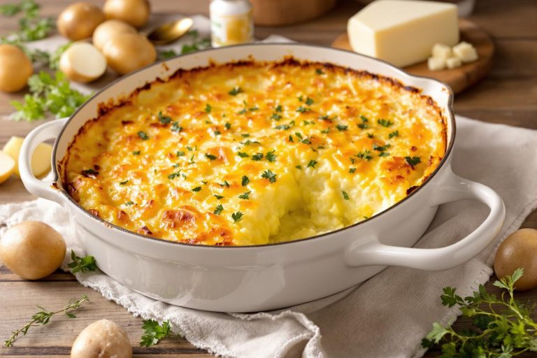 Chèvre crémeux, pommes de terre ultra fondantes et croûte dorée : le gratin qui dorlote l’hiver avec 5 ingrédients du placard.jpg