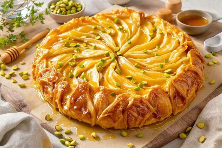 Croustillant à souhait, miel chaud et pistaches fondantes : cette galette feuilletée est l’Épiphanie la plus gourmande.jpg