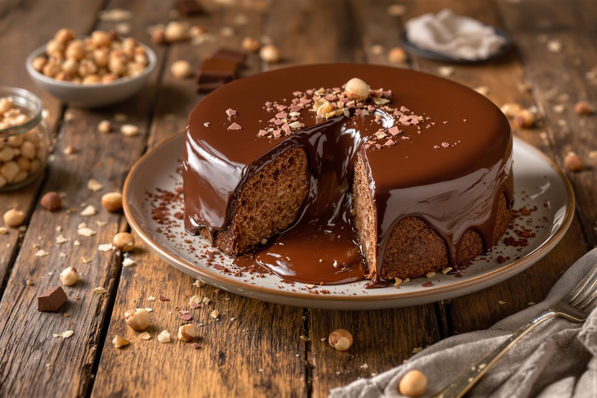 Gâteau fondant praliné-chocolat : un dessert express au cœur bien moelleux.jpg
