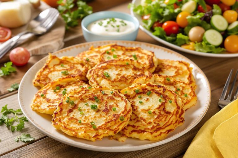 « Je les prépare en 10 minutes pour toute la famille » : mes galettes de pommes de terre crousti-dorées au four, tellement plus légères que des frites.jpg