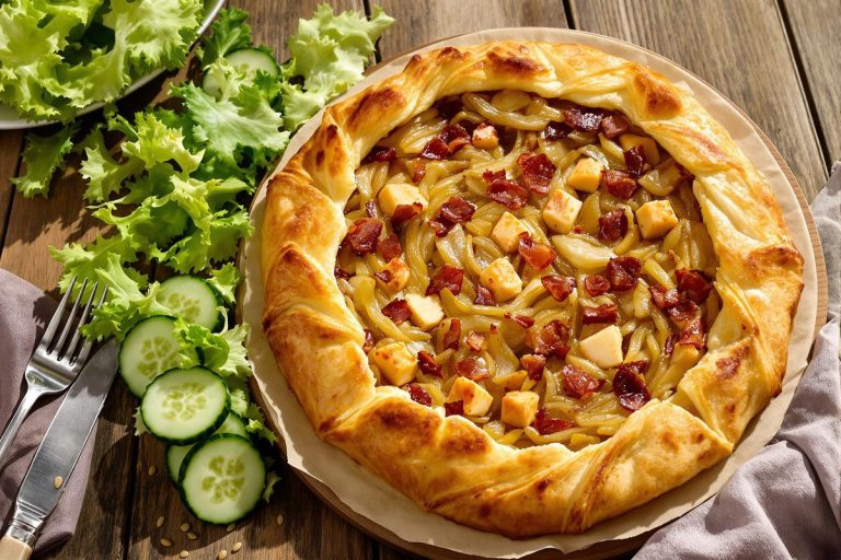« Même les enfants l'ont adorée », cette tarte rustique aux poireaux et au comté ravira toute la famille !.jpg
