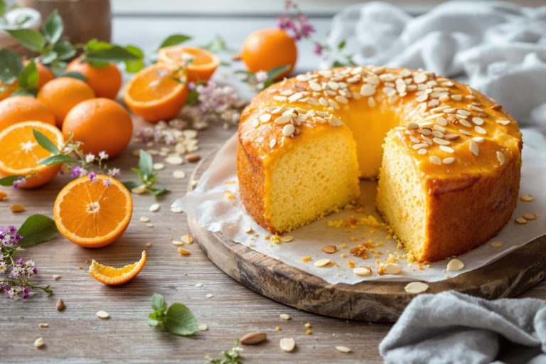 Moelleux comme un nuage doré de soleil, ce gâteau aux clémentines et amandes prêt en moins de 15 minutes.jpg