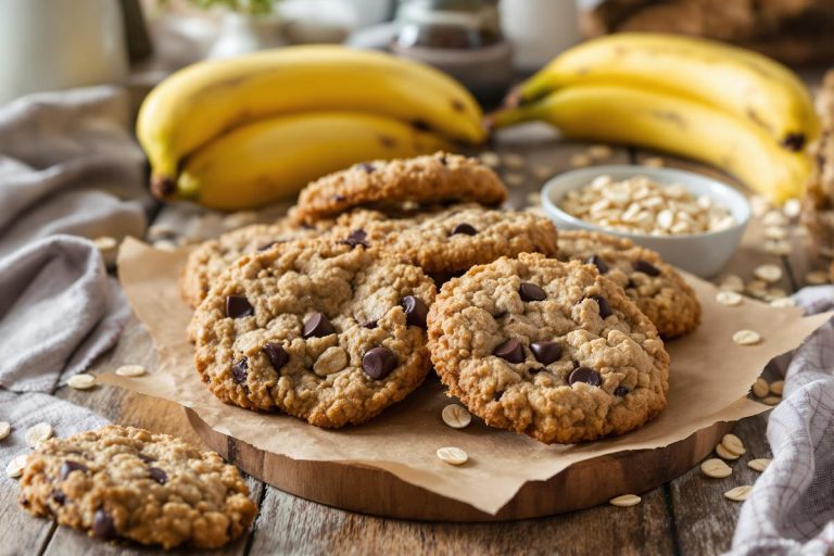 Cookies aux flocons d’avoine : recette sans beurre ni sucre, seulement 3 ingrédients.jpg