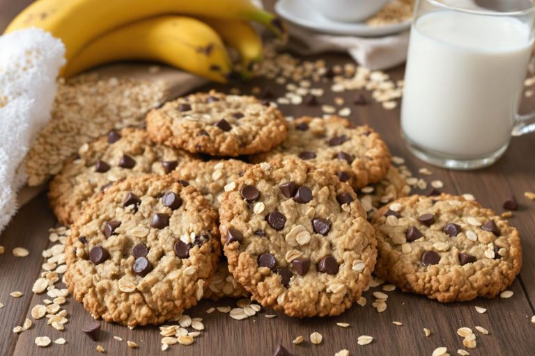Cookies aux flocons d’avoine : recette sans beurre ni sucre, seulement 3 ingrédients.jpg