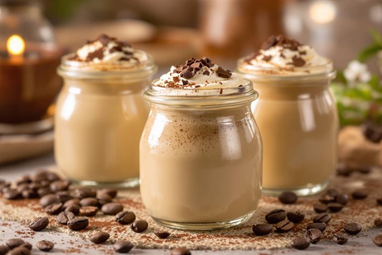 J’ai remplacé les flans et mousses du commerce par cette crème dessert au café maison : onctueuse, sans œufs et vraiment facile à faire !.jpg
