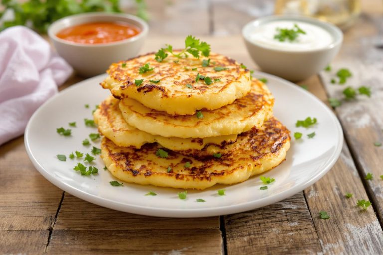 « Je les prépare en 10 minutes pour toute la famille » : mes galettes de pommes de terre crousti-dorées au four, bien plus légères que des frites.jpg