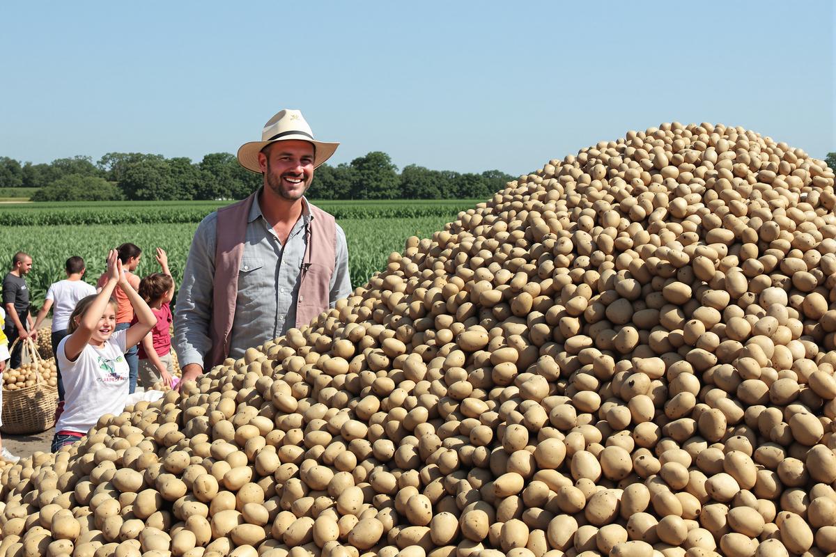 Pas-de-Calais : plutôt que les jeter, un agriculteur offre gratuitement au public ses pommes de terre restées invendues.jpg