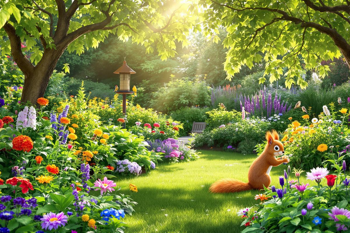 Quelle est la signification de la présence d'un écureuil dans mon jardin ?.jpg