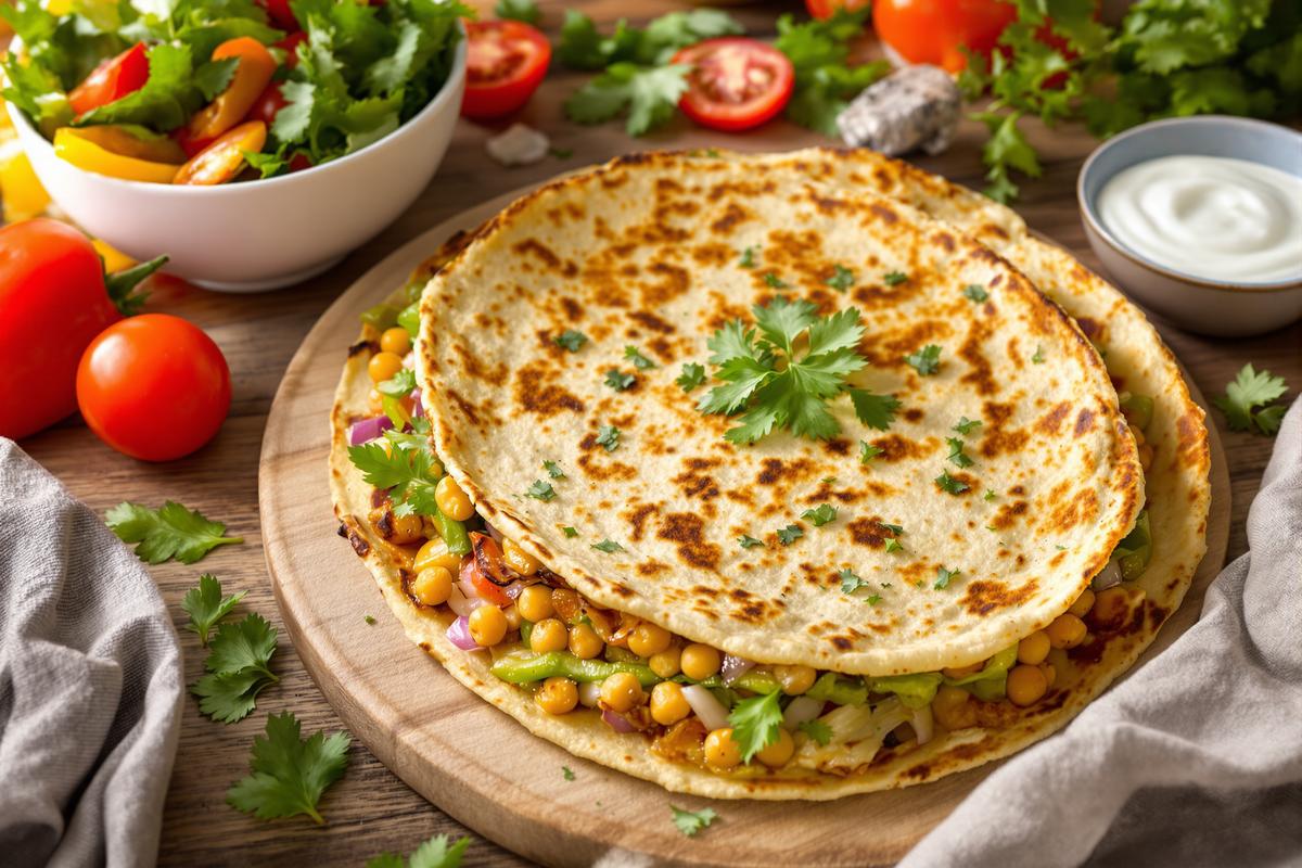 Cette tortilla express aux pois chiches, idéale pour les soirs de flemme !.jpg