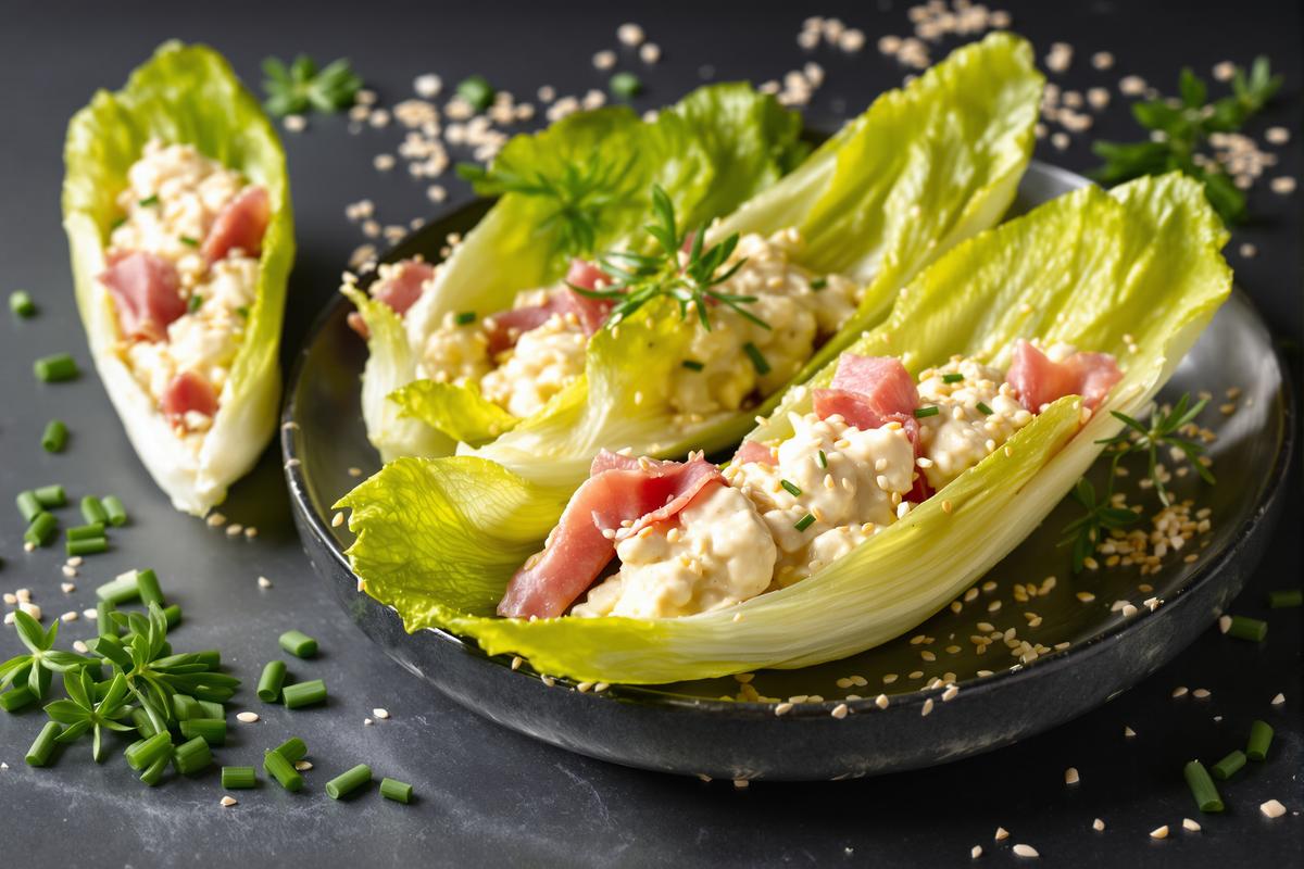 Petites barquettes d’endive au jambon : l’apéritif ultra express prêt en 5 minutes.jpg