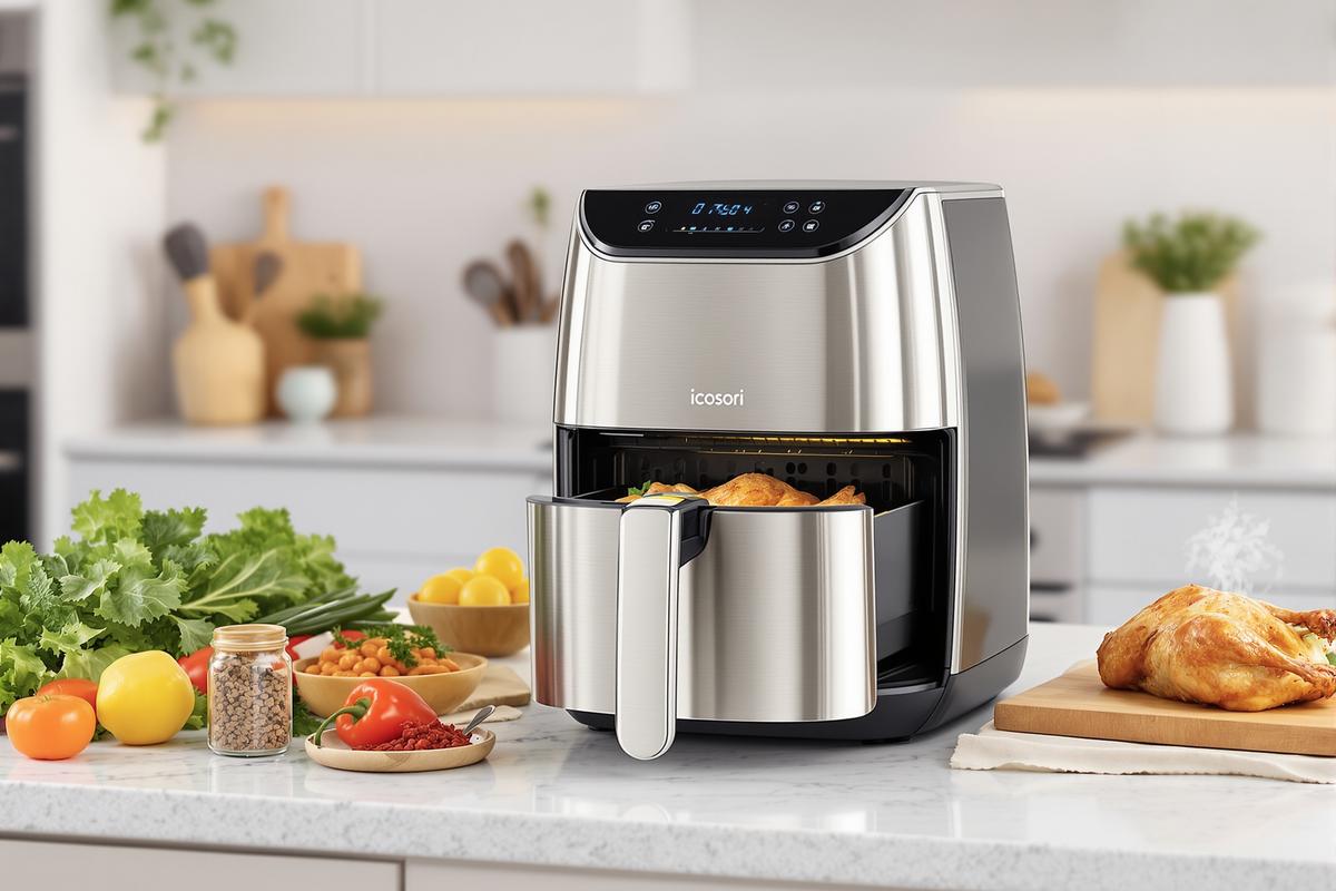 Un nouvel air fryer dans ma cuisine : Cosori Iconic.jpg